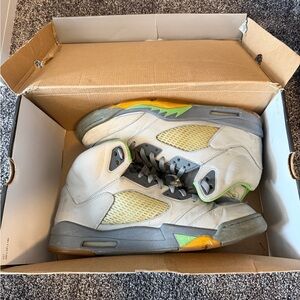 Jordan Retro 5 Greenbeans